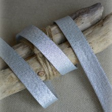 Silver bias tape